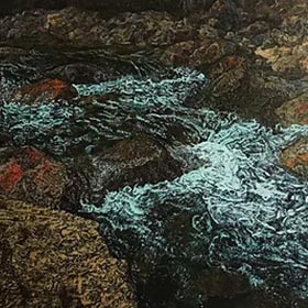 絵画:秘境・8(2012年)